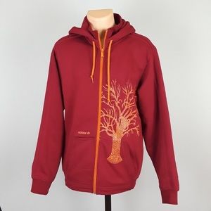 Adidas Men’s Zip Hoodie Sweatshirt Jacket Size M